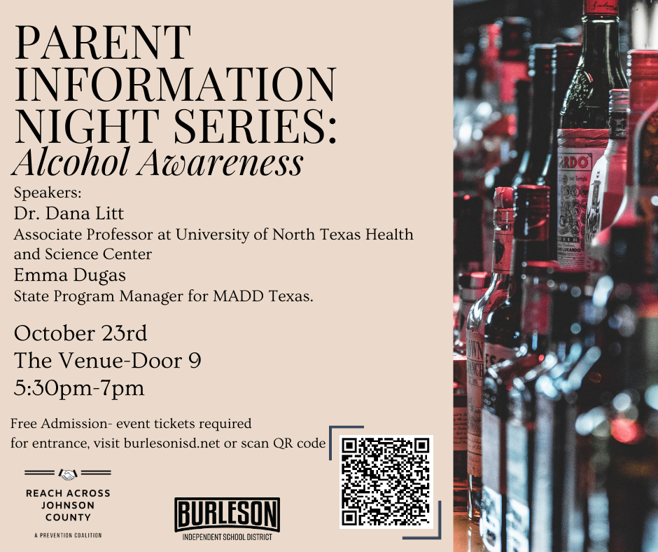   Image, BISD Parent Information Night: Alcohol Awareness on October 23
